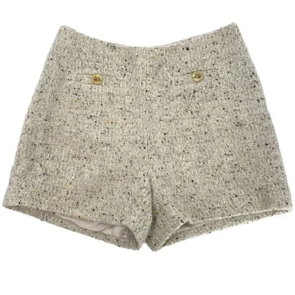 ba&sh Women's Tweed mini Shorts in Cream